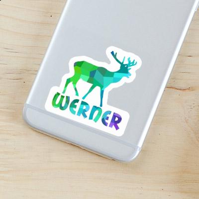 Sticker Werner Deer Gift package Image