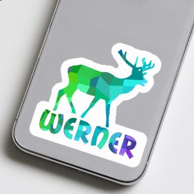 Sticker Werner Deer Notebook Image