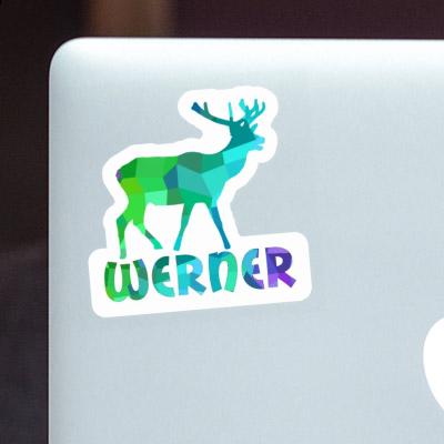 Sticker Werner Deer Gift package Image