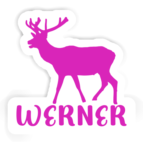 Werner Sticker Deer Notebook Image