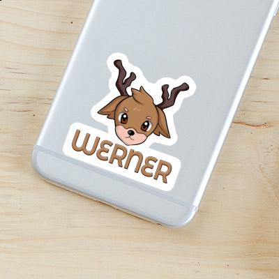 Sticker Werner Deerhead Gift package Image