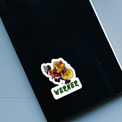 Autocollant Werner Forestier Laptop Image