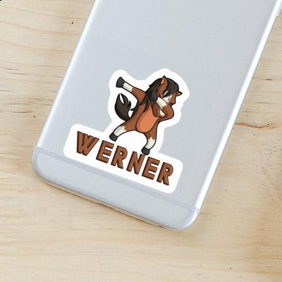 Sticker Werner Horse Notebook Image