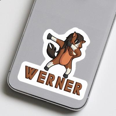 Aufkleber Werner Pferd Gift package Image