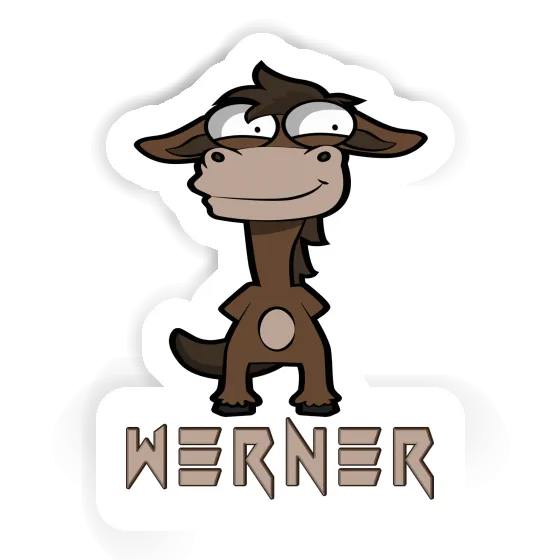 Werner Sticker Ross Notebook Image