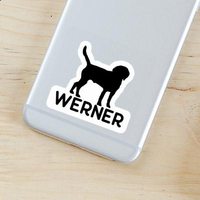 Chien Autocollant Werner Gift package Image
