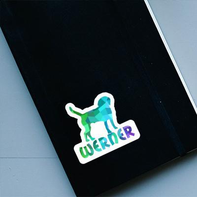 Hound Sticker Werner Notebook Image