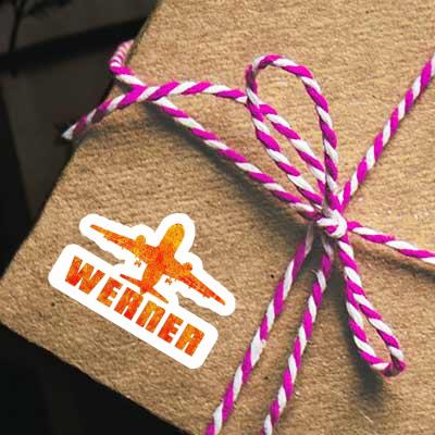 Aufkleber Werner Jumbo-Jet Gift package Image