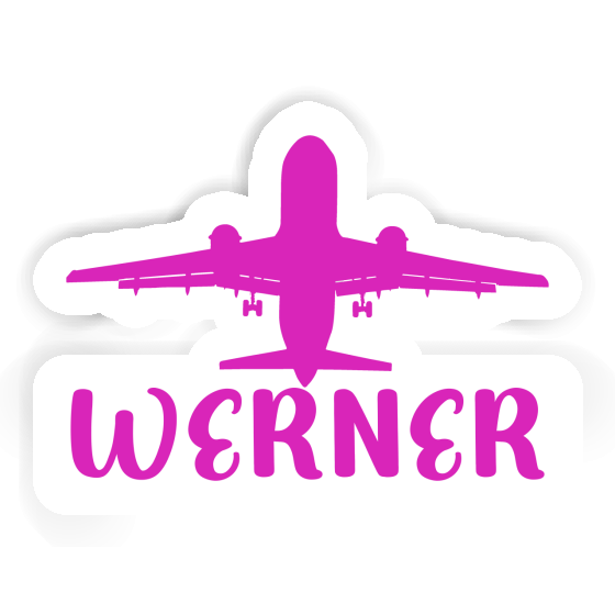 Autocollant Werner Jumbo-Jet Laptop Image