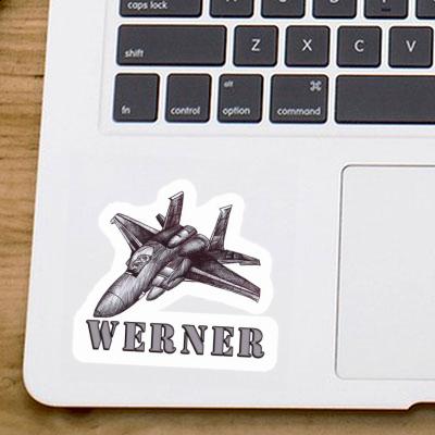 Jet Sticker Werner Notebook Image