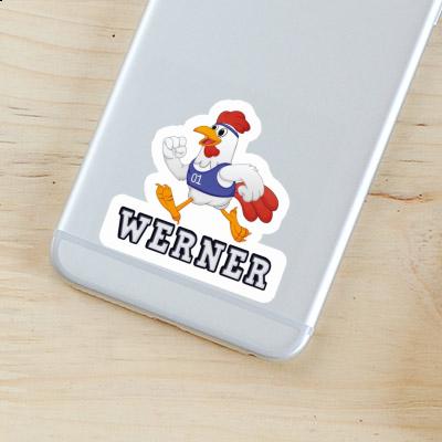 Werner Sticker Runner Notebook Image