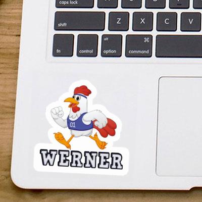 Werner Sticker Runner Laptop Image