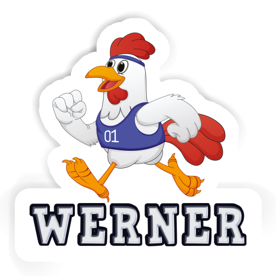 Autocollant Werner Poulet Gift package Image