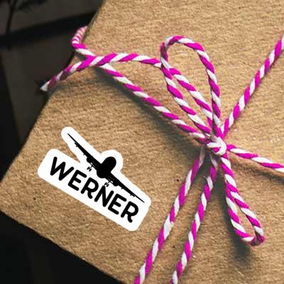 Werner Sticker Flugzeug Gift package Image