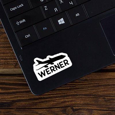 Werner Sticker Jumbo-Jet Laptop Image