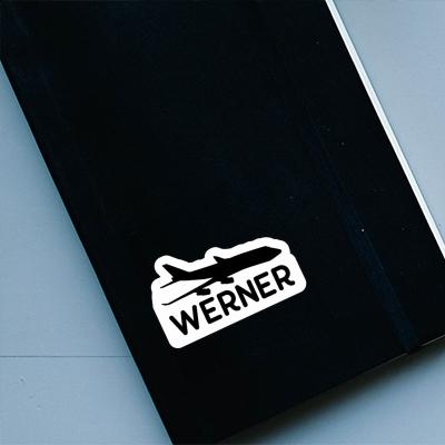 Werner Sticker Jumbo-Jet Image