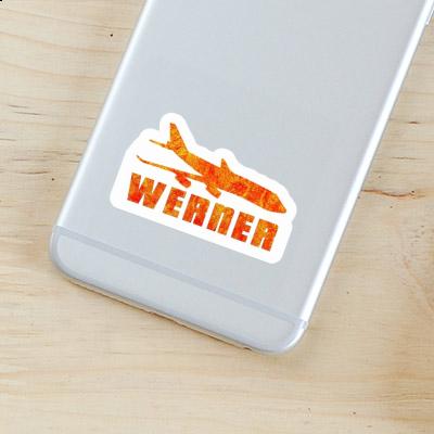 Jumbo-Jet Sticker Werner Gift package Image