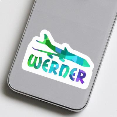 Sticker Werner Jumbo-Jet Notebook Image