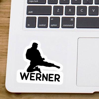 Karateka Sticker Werner Gift package Image