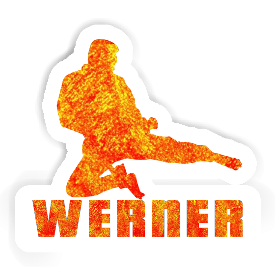 Karateka Sticker Werner Gift package Image