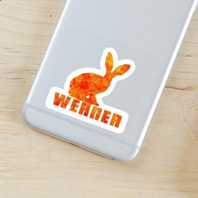 Sticker Hase Werner Gift package Image