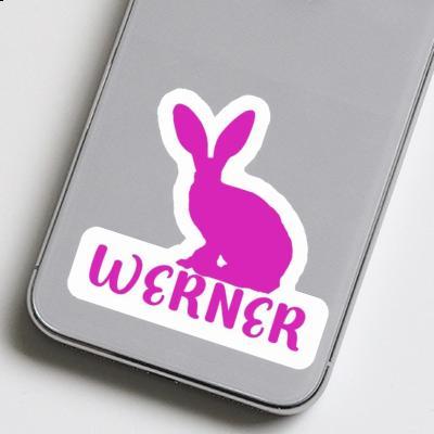 Kaninchen Sticker Werner Notebook Image