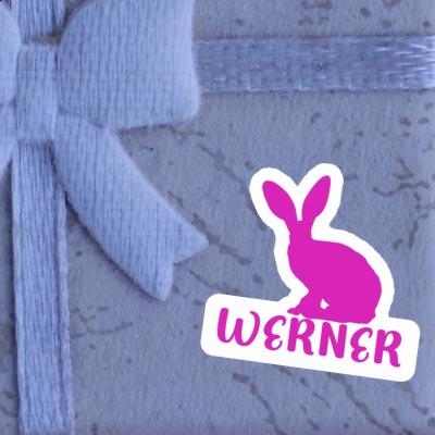 Sticker Werner Rabbit Image