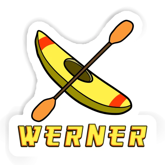 Canoe Sticker Werner Gift package Image