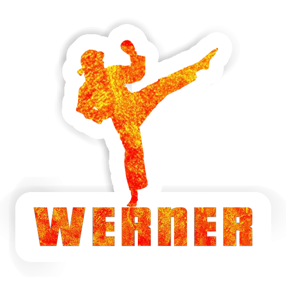 Werner Aufkleber Karateka Gift package Image