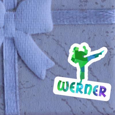 Werner Aufkleber Karateka Gift package Image