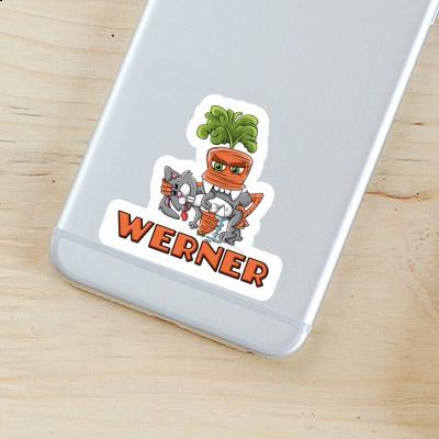 Werner Sticker Monster Carrot Laptop Image
