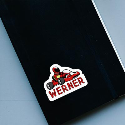 Aufkleber Werner Kart Notebook Image