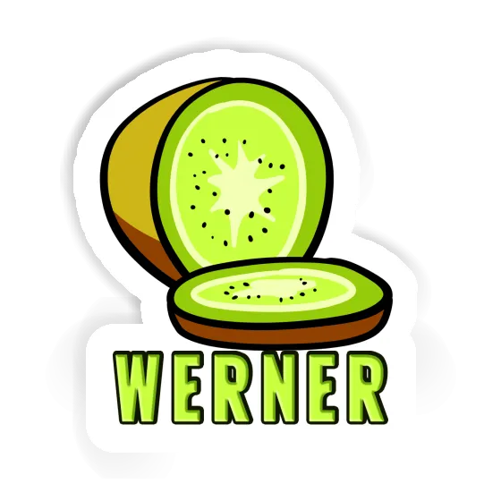 Sticker Kiwi Werner Laptop Image