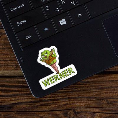 Sticker Kiwi Werner Laptop Image