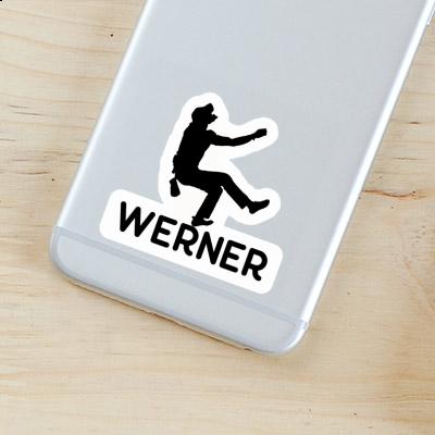 Aufkleber Werner Kletterer Laptop Image
