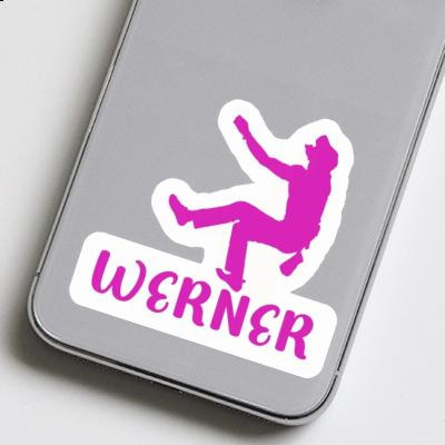 Autocollant Grimpeur Werner Laptop Image