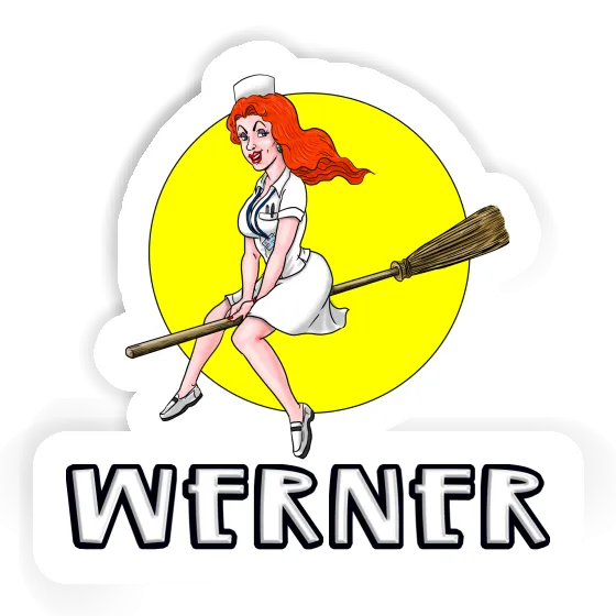 Nurse Sticker Werner Laptop Image