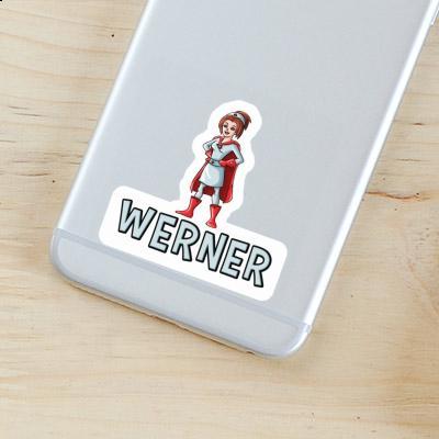 Werner Sticker Pflegerin Gift package Image