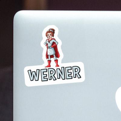 Sticker Werner Nurse Laptop Image