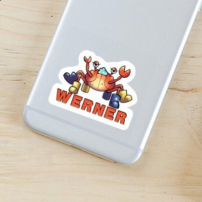 Sticker Crab Werner Laptop Image