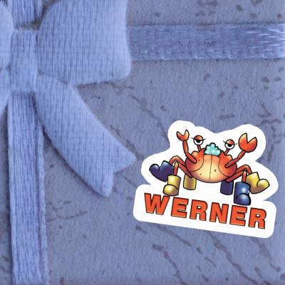 Sticker Crab Werner Notebook Image