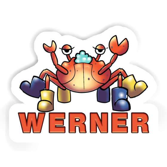 Autocollant Crabe Werner Laptop Image