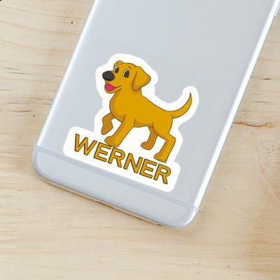 Sticker Werner Dog Gift package Image