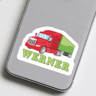 Autocollant Camion Werner Gift package Image
