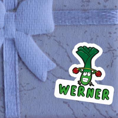 Sticker Werner Weight Lifter Gift package Image