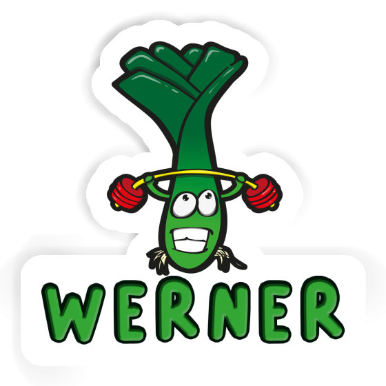 Werner Autocollant Poireau Image
