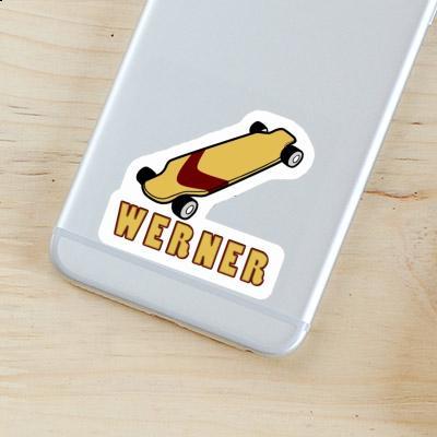Werner Sticker Longboard  Gift package Image