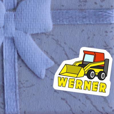 Sticker Low Loader Werner Notebook Image