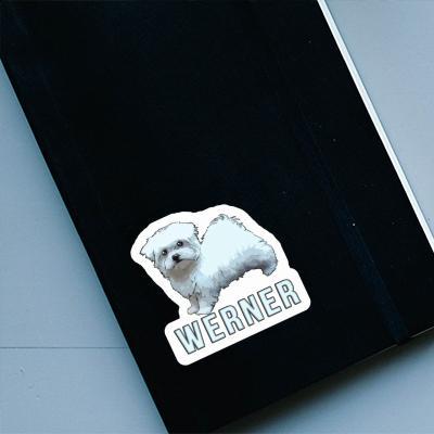 Sticker Werner Doggie Notebook Image