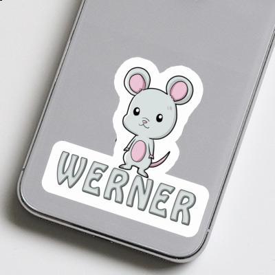 Werner Sticker Mouse Image